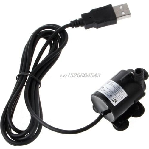 DC 5V USB Solar Power Hot Circulation Water Pump Brushless Motor Aquarium Pond Submersible Water Pump R06 Whosale&DropShip
