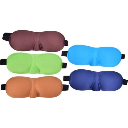 1Pcs Soft Portable Blindfold Travel Eyepatch 3D Sleep Mask Natural Sleeping Eye Mask Eyeshade Cover Shade Eye Patch Women Men