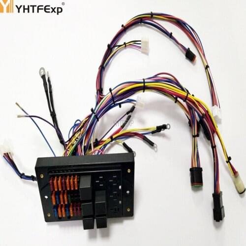 CATERPILLAR EXCAVATOR 307C FUSE BOX WIRING HARNESS HIGH QUALITY