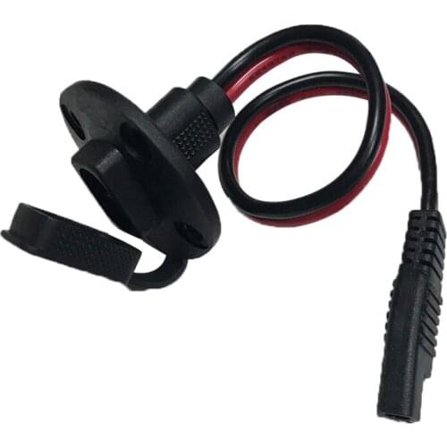 SAE 2 hole 4 hole SAE wire with fixing screw hole Chassis assembled cover E7CA