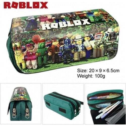 High Quality Cartoon bag children back to school supplies Cosmetic boys girls stationary kids Roblox pencil case bags