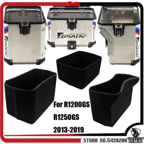 Rear Luggage Box Inner Container Tail Case Trunk Side Saddlebag Inner Bag + Top cover Inner Bag For BMW R1200GS LC/ADV 2013-2019