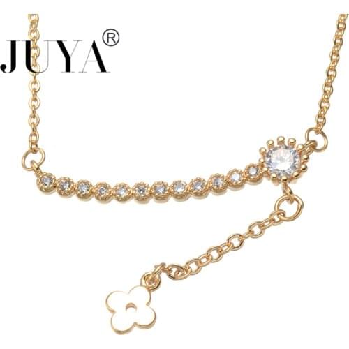 Colgantes mujer moda collier femme Shining Zircon Rhinestone Pendant Choker Necklace For Women Wedding Party Gift collane donna