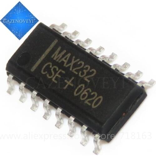 10pcs/lot MAX232CSE MAX232DR MAX232CSE MAX232 SOP-16 In Stock