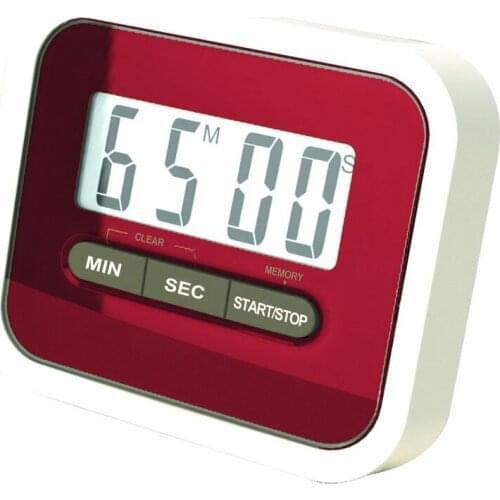 100pcs Large Multifunction colorful LCD Kitchen Cooking Timer Count-Down Up Clock Loud Alarm Magnetic