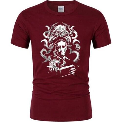 2020 Cthulhu luau record New Coming T-Shirt Camiseta Round Neck Short Men T Shirts Women Male Funny T Shirt FTP G XXXL-DG-55