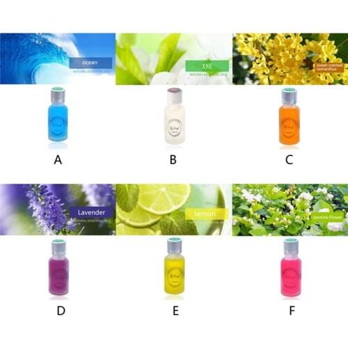 20ML Car Perfume Refill Ocean Cologne Lavender Osmanthus Lemon Jasmine Flavor Air Freshener for Traditional Scent Dispensers