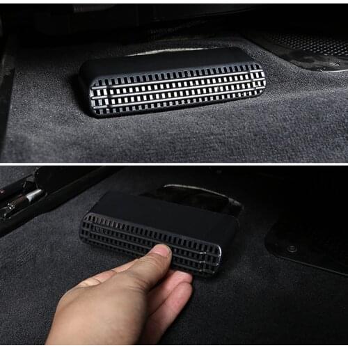 For BMW F30 F31 X3 X4 F26 Car Styling Seat AC Heat Floor Air Conditioner Duct Vent Outlet Grille Cover