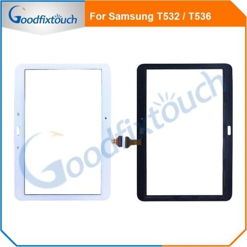 For Samsung GALAXY T532 T536 SM-T532 SM-T536 Touch Screen Digitizer Glass Sensor Panel Tablet PC Replacement Parts