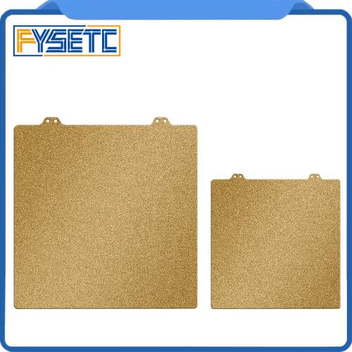 FYSETC 350mm 300mm 250mm Double Sided Texured PEI Powder Coated Spring Steel Sheet Build Plate For Voron 2.4 BLV 3D Printer