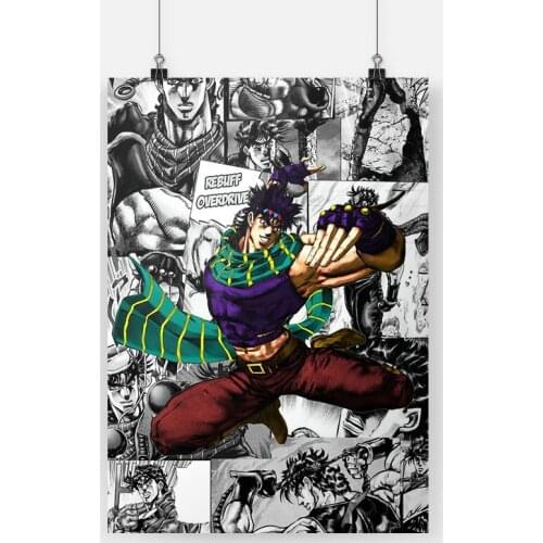 Joseph Joestar JoJos Bizarre Adventure Canvas Poster Painting Wall Art Decor Living Room Bedroom Study Home Decoration Prints