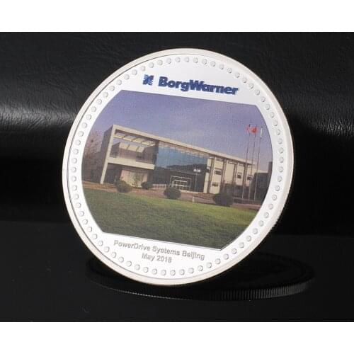 Factory direct printing enamel badge custom plating Epoxy coins