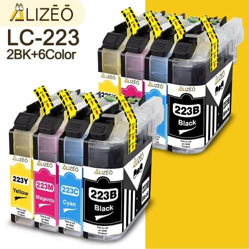 LC223 Ink Cartridge LC 223 LC223XL Compatible For Brother DCP-J562DW MFC-J680DW MFC-J880DW DCP-J4120DW MFC-J480DW