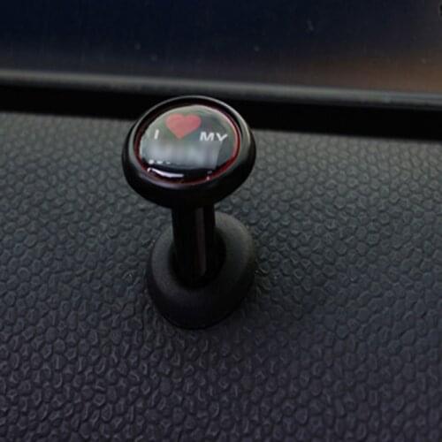 Car Door Bolt Decoration Cover Sticker For MINI Cooper F54 F55 F56 F60 R55 R56 R60 R61 Accessories Interior Modification 2 Pc