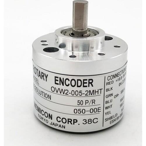 OVW2-50-2MHC 5000 Pulse Axles 6MM NPN Output Signal encoder One year warranty