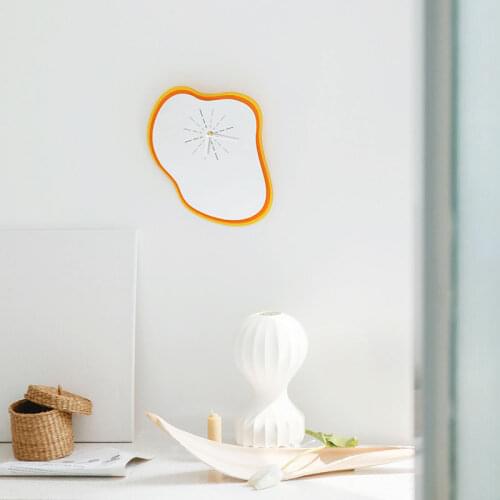 Simple Creative Mirror Wall Clocks Silence Luxury Nordic Style Wall Clocks Modern Design Horloge Murale Home Fashion EK50bgz