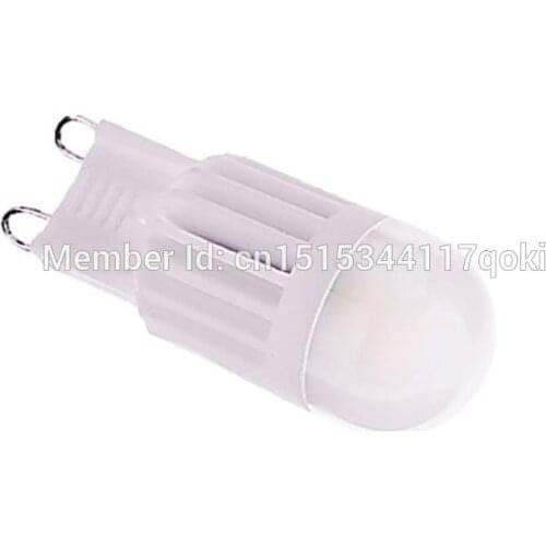 G9 led bulb 360 Degree Lighting High Power Energy Saving Chandelier LED Corn Lights G9 COB Ceramics Dimmable LED 1PCS JTFL009-1