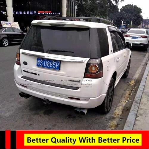 UBUYUWANT For Land Rover Freelander2 2007- 2014 ABS Plastic Primer Color Rear Spoiler Tail Trunk Boot Wing Decoration