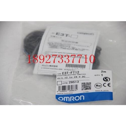 [ZOB] Supply of new original OMRON Omron proximity sensor E3T-FT12 2M