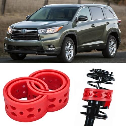 2pcs Size B Front Shock Suspension Cushion Buffer Spring Bumper For Toyota Highlander