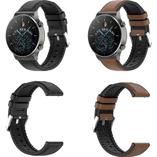 22mm Silicone Wristband Strap Watch Band for Samsung galaxy watch 3 SM-R840 for Huawei watch GT2 Pro for Huami Amazfit Pace