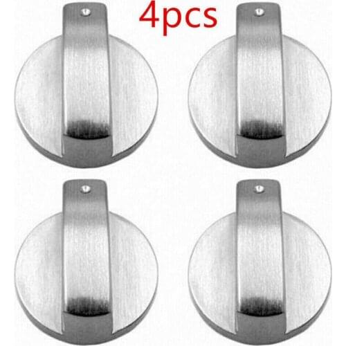 4X Universal Gas Stove Knobs Cooker Oven Hob Control Knobs Switch 6mm Durable *Made Of High-quality Zinc Alloy
