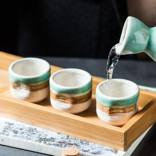 40ml Retro style small capacity cups Ceramics mugs Tea Mug small teacup Sake cup chinese kung fu cup