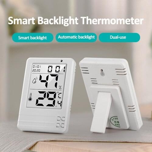 Indoor Temperature Humidity Digital Thermometer Hygrometer Outdoor Temperature Measurement for Home Office