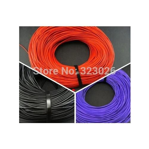 Diy headphone cable Fever copper wire TPE stereo casual line Signal line Anti-stretched 10meters