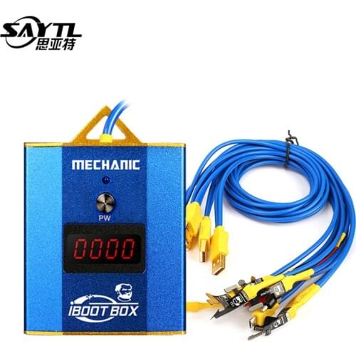 Mechanic iBoot Box DC Power Supply Cable for iPhone 11 XS Max XR X 8 8P 7 7P 6SP 6 Repair Mobile Phone Battery Boot Repair Cable