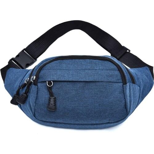 Multipurpose Fanny Pack Large Capacity Waist Pack Bag for Women Men Hip Bum Bag for Outdoors Workout Sport Running A66