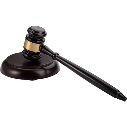 Hammer for Judge Lawyer Auction Display Addition to Classroom University Associations Moot court for President of Club