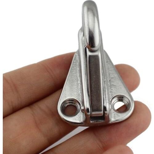 Set of 2 Marine Grade 316 Stainless Steel Sail Tug Spring Snap Fending Hook