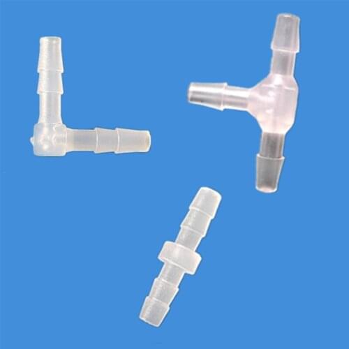 Plastic Through Connector For Air Pump Motor Solenoid Valve Quick Connection Accessories