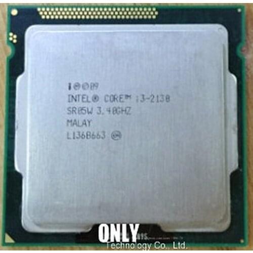 Free shipping Intel Core I3 2130 3M Cache 3.4 GHz LGA 1155 TDP 65W desktop CPU Free shipping scattered piece processor i3-2130