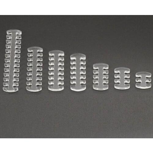 Factory price Clear Acrylic comb for 6p 8p 24pin cables