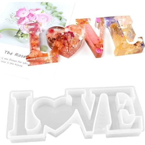 Clear Silicone Mold DIY Resin Arts Mould Jewelry Casting for Soap Candle Making