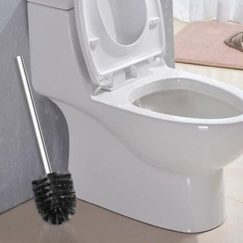 Toilet Brush 4PCS Toilet Brushes with Stainless Steel Handle for Bathroom Storage and Organization Compact