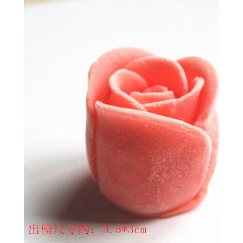 Solid rose handmade soap mold silicone mould