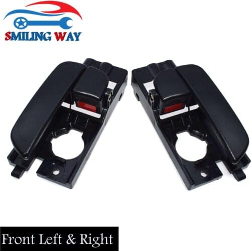 SMILING WAY# Interior Inside Door Handle For Hyundai Accent 1.6L 2006 2007 2008 2009 2010 2011 Front Rear Left Right Pair