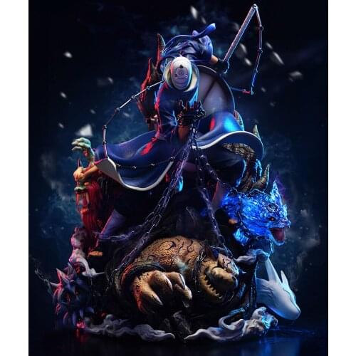 Presale Burning Wind Studio Tail Beast Controlled Pupil With Soil Light On GK Limited Edition Handmade Resin Statue Figure Model