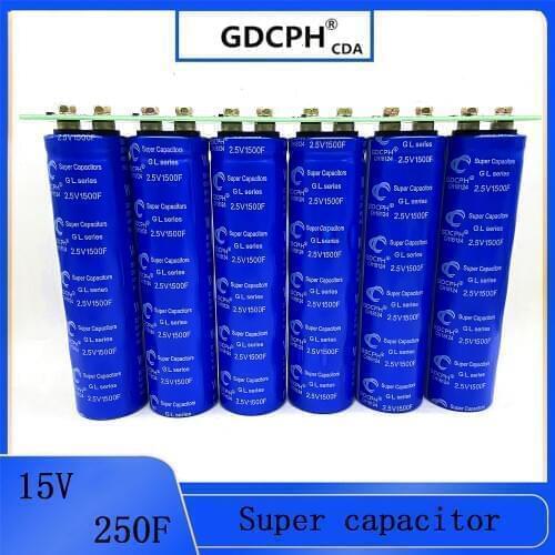15V250F Ultra Capacitor Automotive Rectifier Capacitor Start-up Capacitor can replace 16V83F Fara capacitor bank