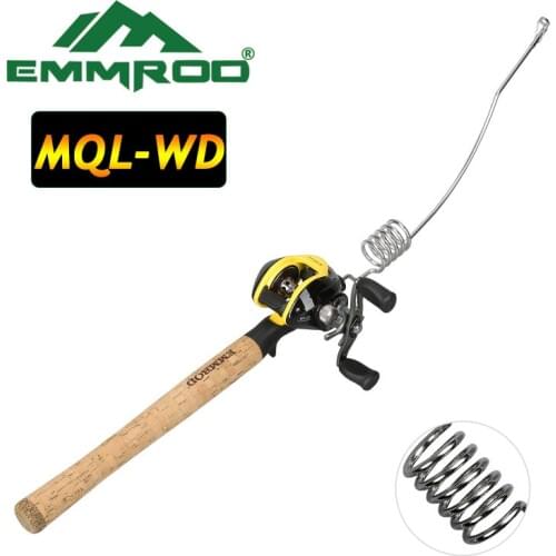 Lengthened Emmrod portable lure fishing rod set fishing Ocean boat Raft fishing rod Portable Casting Fish Telescopic Rod MQL-WD