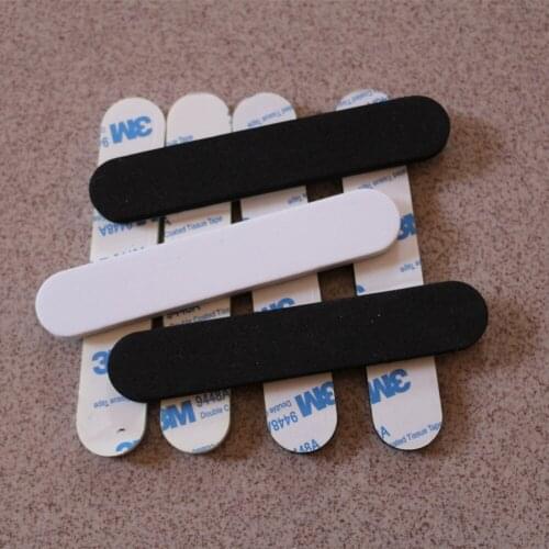 14 Pieces Hat Size Reducer EVA Foam Cap Size Reducer Tape Sweatband Hats Cap Saver, Black and White