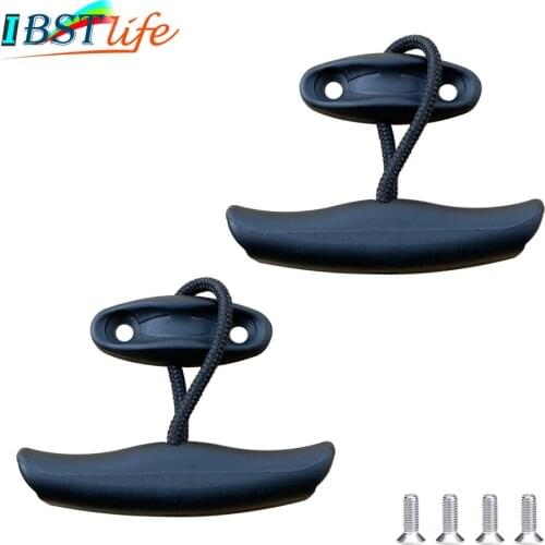 2PCS Nylon Universal Replacement Kayak Canoe Dinghy Fishing Boat Carry Handle Pull Handle T-Handle & Cord Rope Accessories