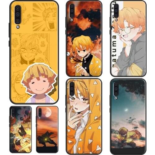 Zenitsu Demon Slayer Case For Samsung A51 A71 A11 A31 A50 A70 A40 A02S A20S A12 A32 A42 A52 A72 A20e A21S Coque