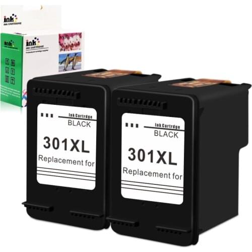 Printer ink cartridges 301 Black XL for HP Deskjet 1000 1050 2050 2510 2540 3050 OfficeJet 2620 4630 ENVY 4500 5530