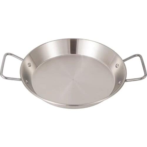 Stainless Steel Saucepan For Outdoor Camping Picnic Tableware Hot Pot Salad Plate