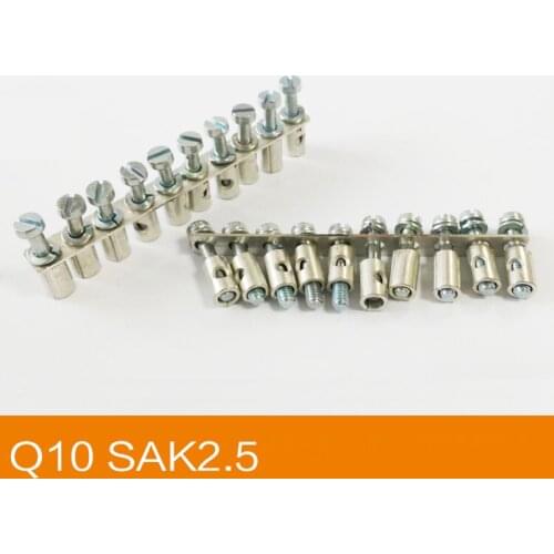 Q10 SAK2.5 SAK 2.5/EN Din Rail Terminal Blocks Accessories Jumping Strips