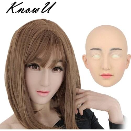 KnowU Sunny Permanent Makeup Doll Female Headgear Crossdresser Cosplay Femalemask Transgender